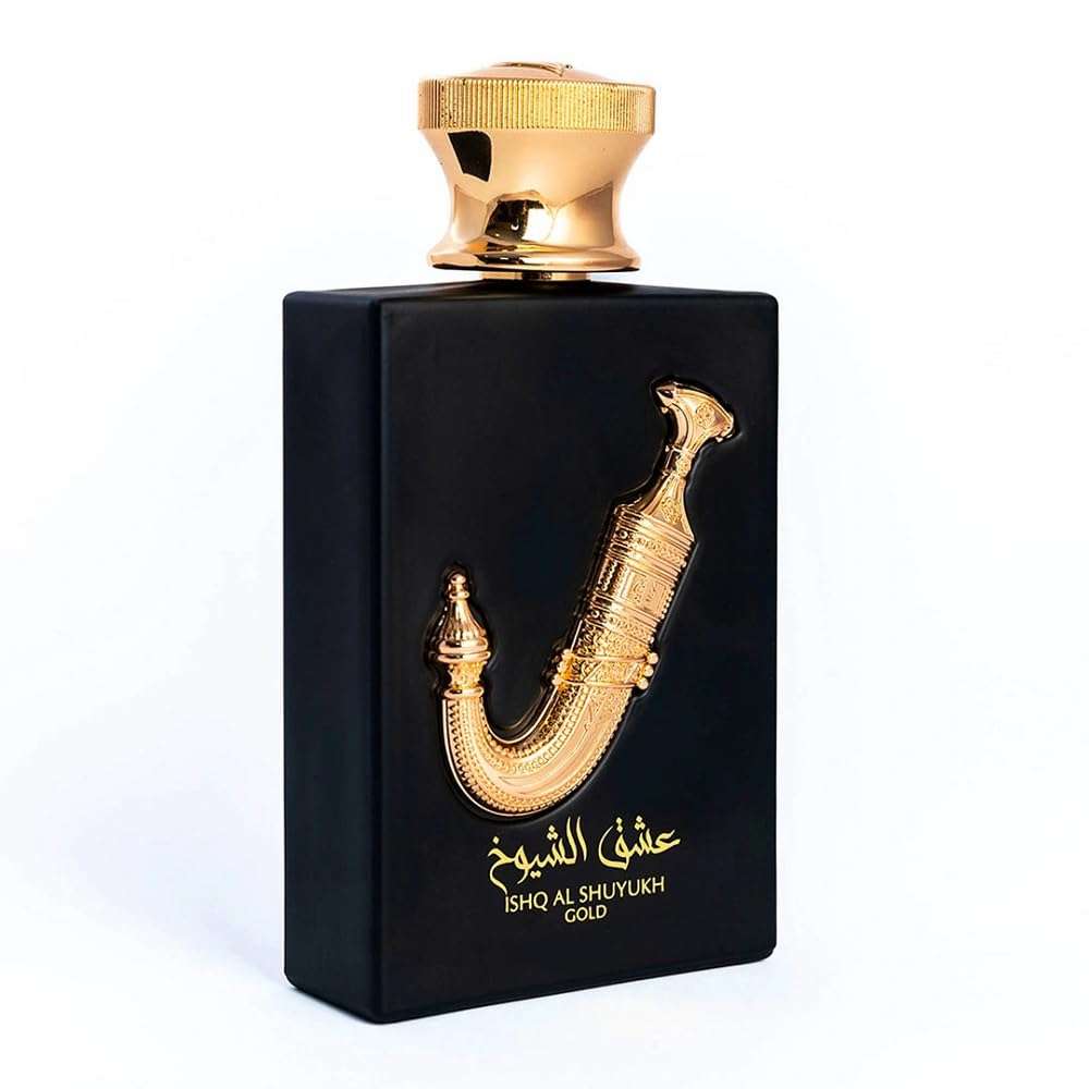 Ishq Al Shuyukh Gold With 3ml Free Perfume Spray - Unisex - EDP 100ml