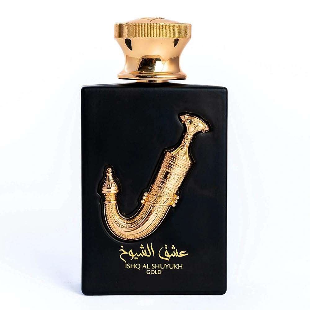 Ishq Al Shuyukh Gold With 3ml Free Perfume Spray - Unisex - EDP 100ml