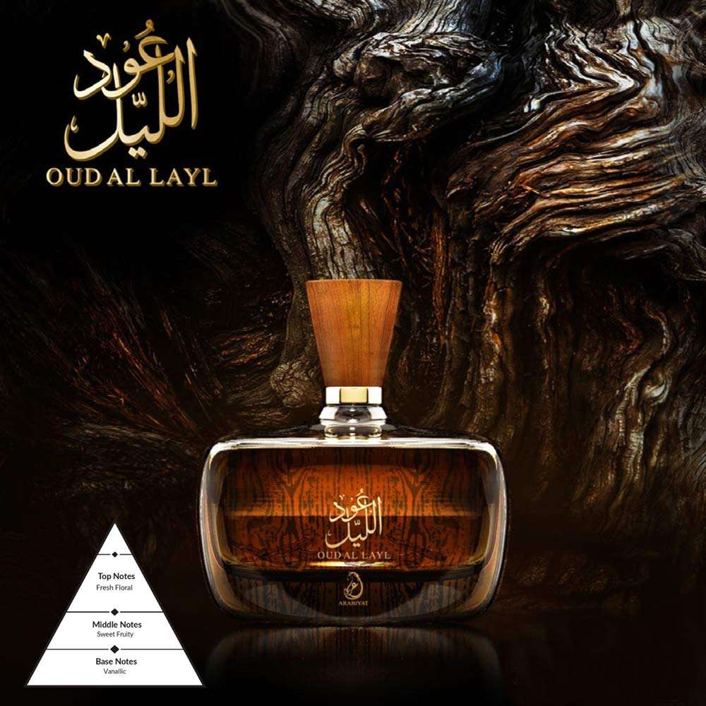ARABIYAT Oud Al Layl Eau De Parfum For Unisex, 100 ml