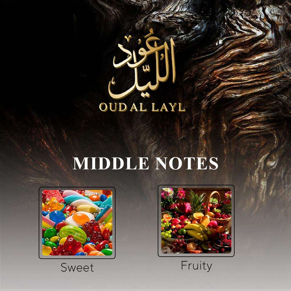 ARABIYAT Oud Al Layl Eau De Parfum For Unisex, 100 ml