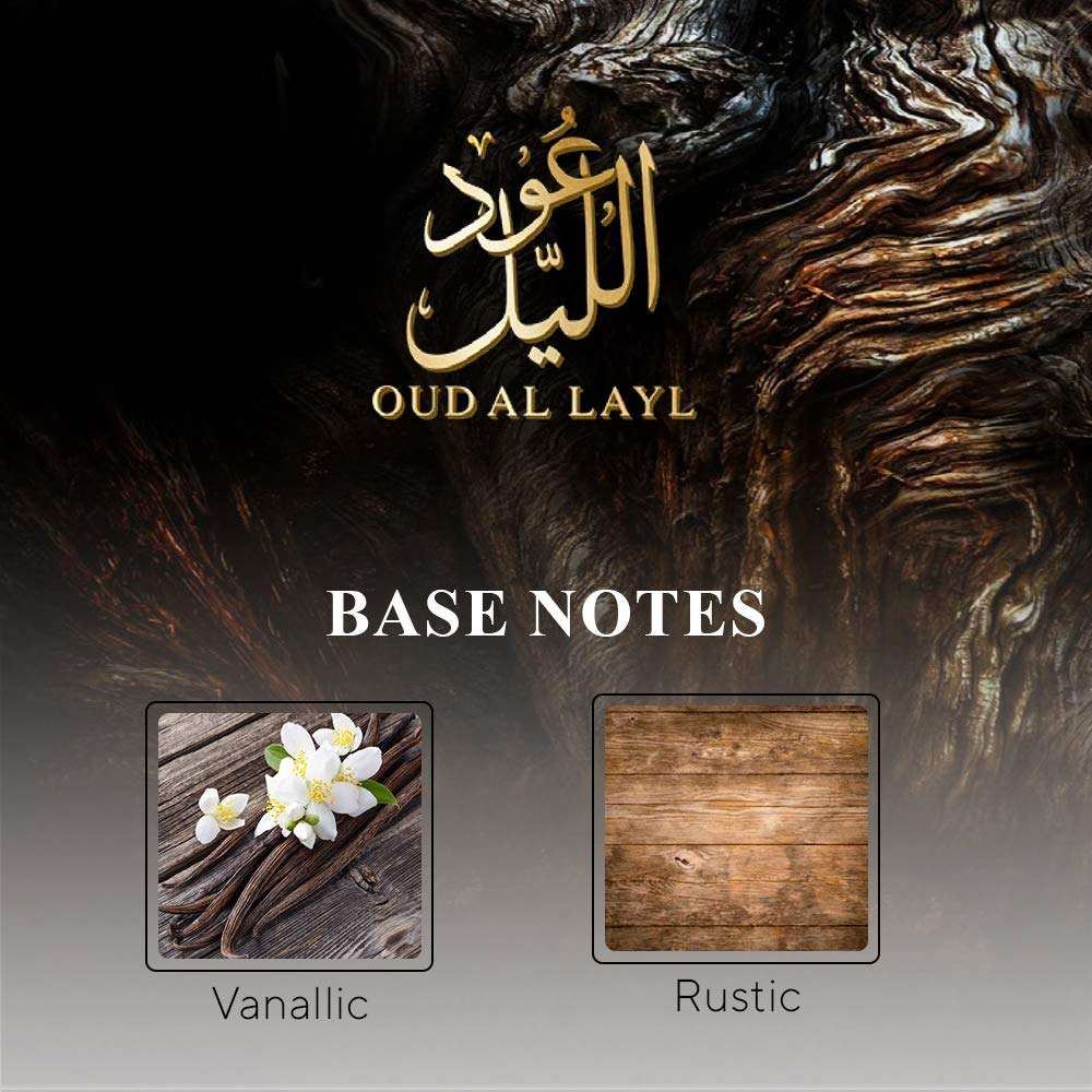 ARABIYAT Oud Al Layl Eau De Parfum For Unisex, 100 ml
