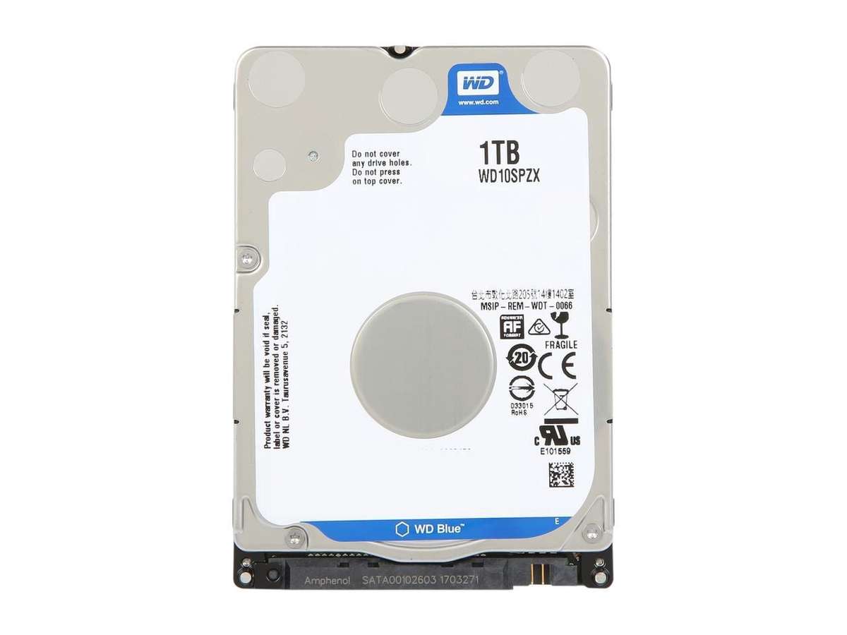 WD Blue 1TB 8MB 2.5 SATA HDD