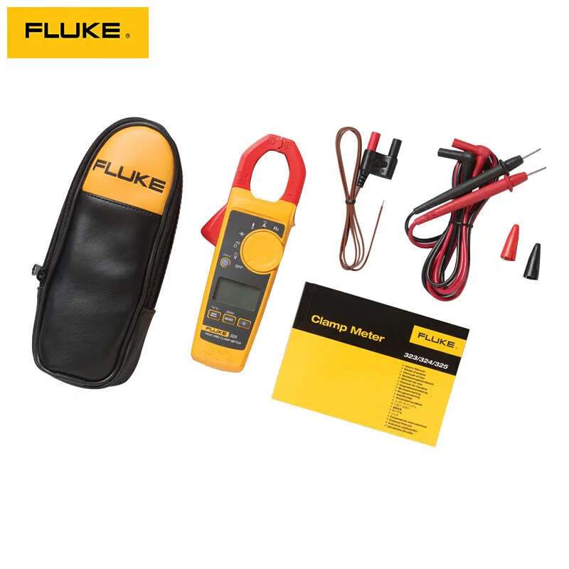 Fluke 325 True RMS Digital Multimeter DC/AC Current And Voltage Tester Capacitance Clamp Frequency