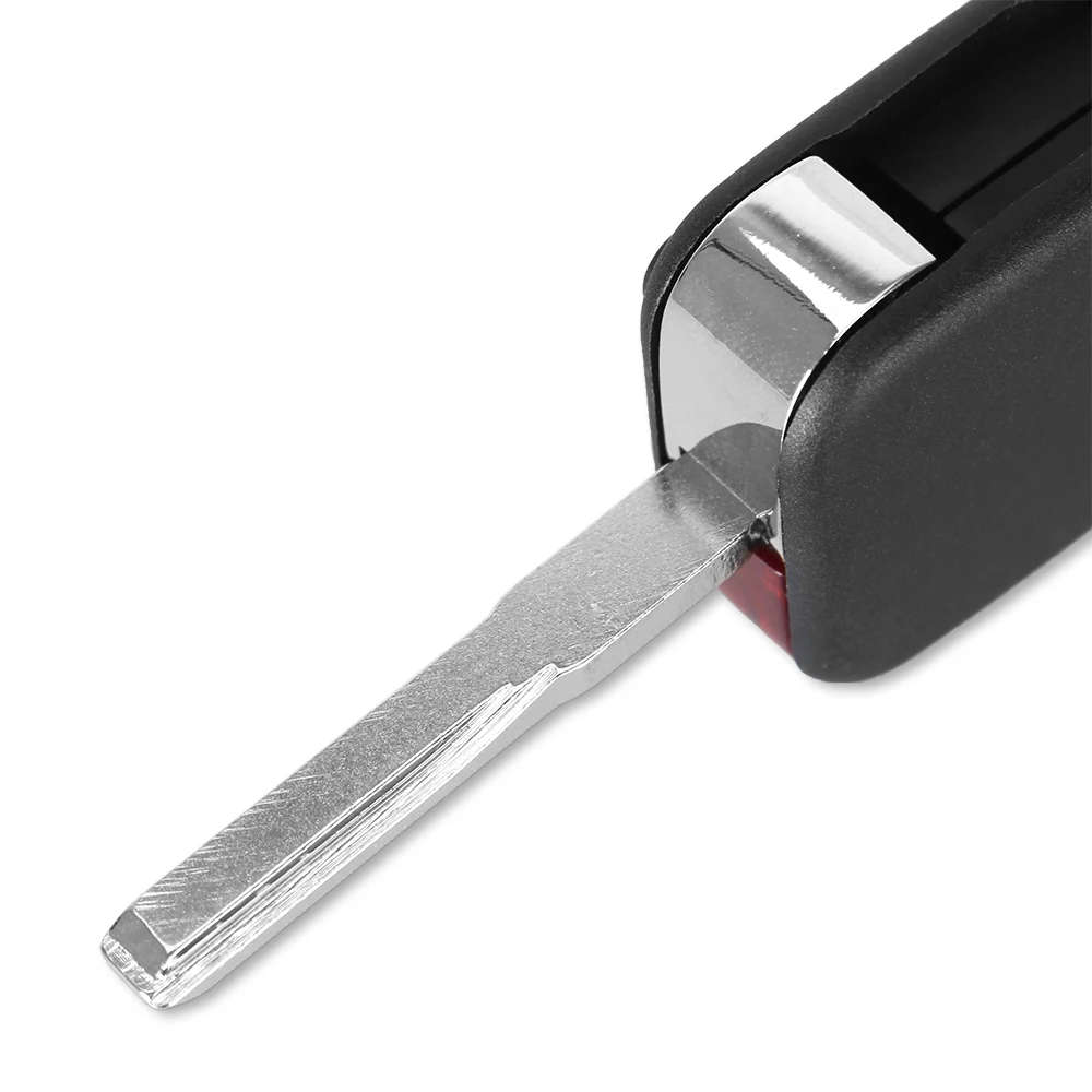 1 Buttons Remote KEY Case Shell Replacement With Uncut Key Blade For Mercedes Benz