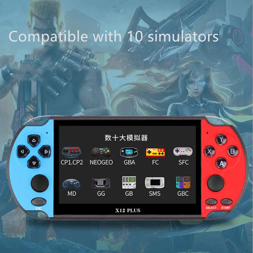 X12 Plus Handheld Retro Game Console