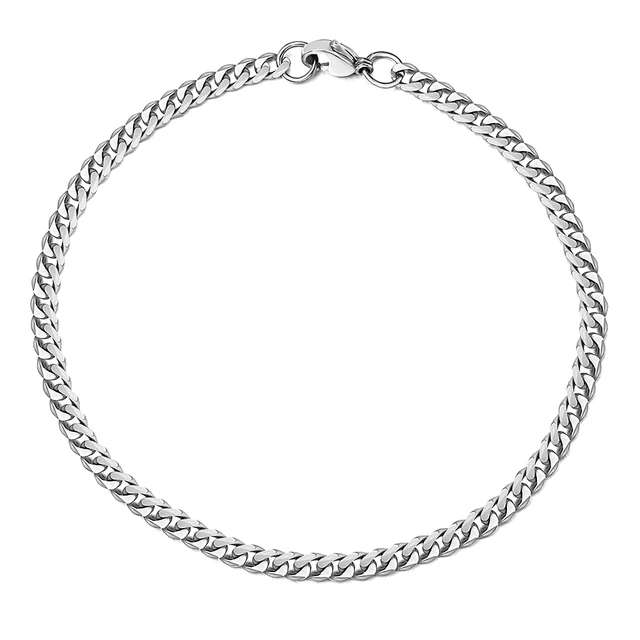 Stainless Chain Anklet 4mm Width- DO NOT FADE