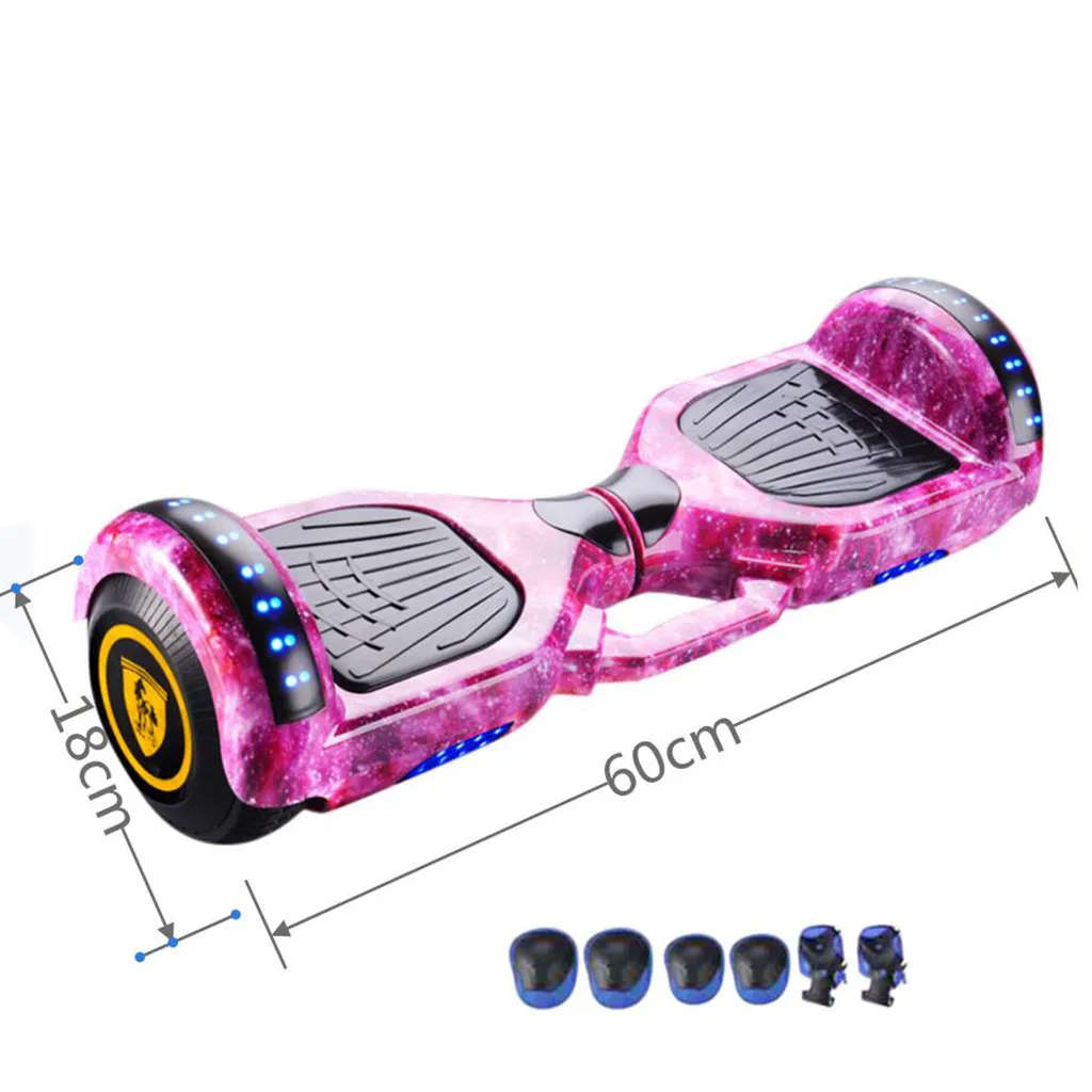 Hoverboard With Bluetooth Speaker and LED lights