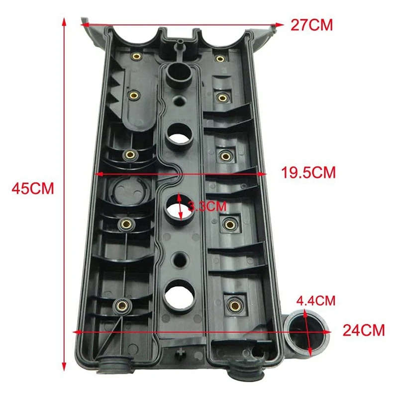 Car Camshaft Engine Valve Cover Valve Cover Seal Ring Valve Cover for Chevrolet Captiva Opel Antara