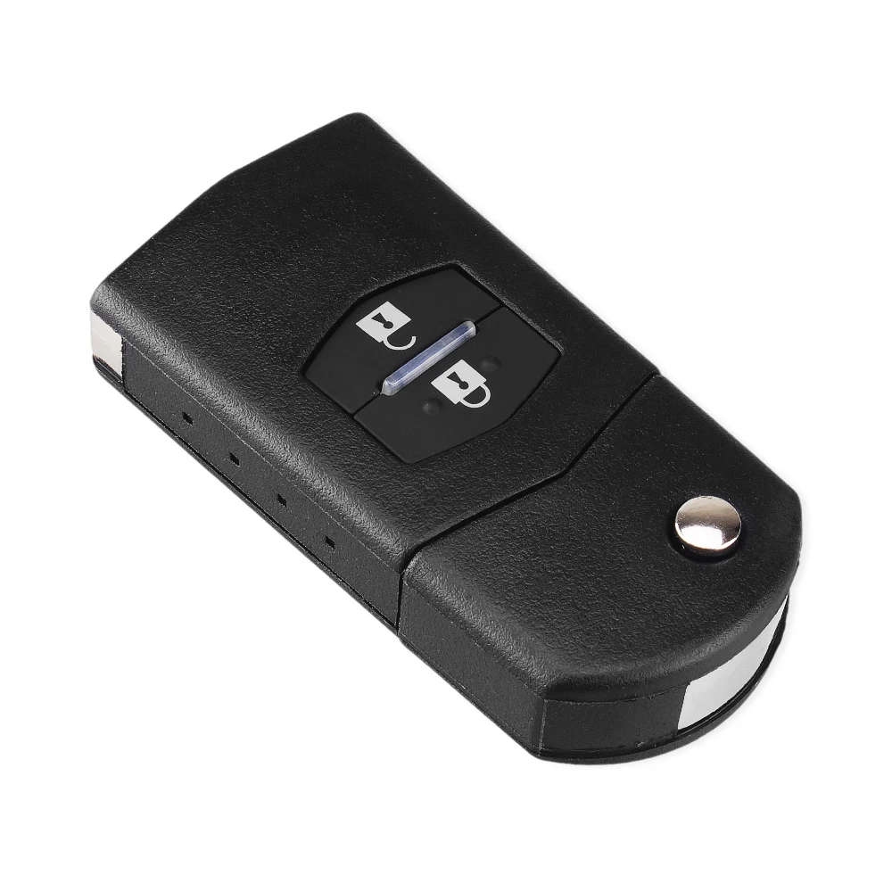 2 button remote key blank case Remote Key Shell Case Fob PAD FOR MAZDA 2 3 5 6 RX8 MX5 2B
