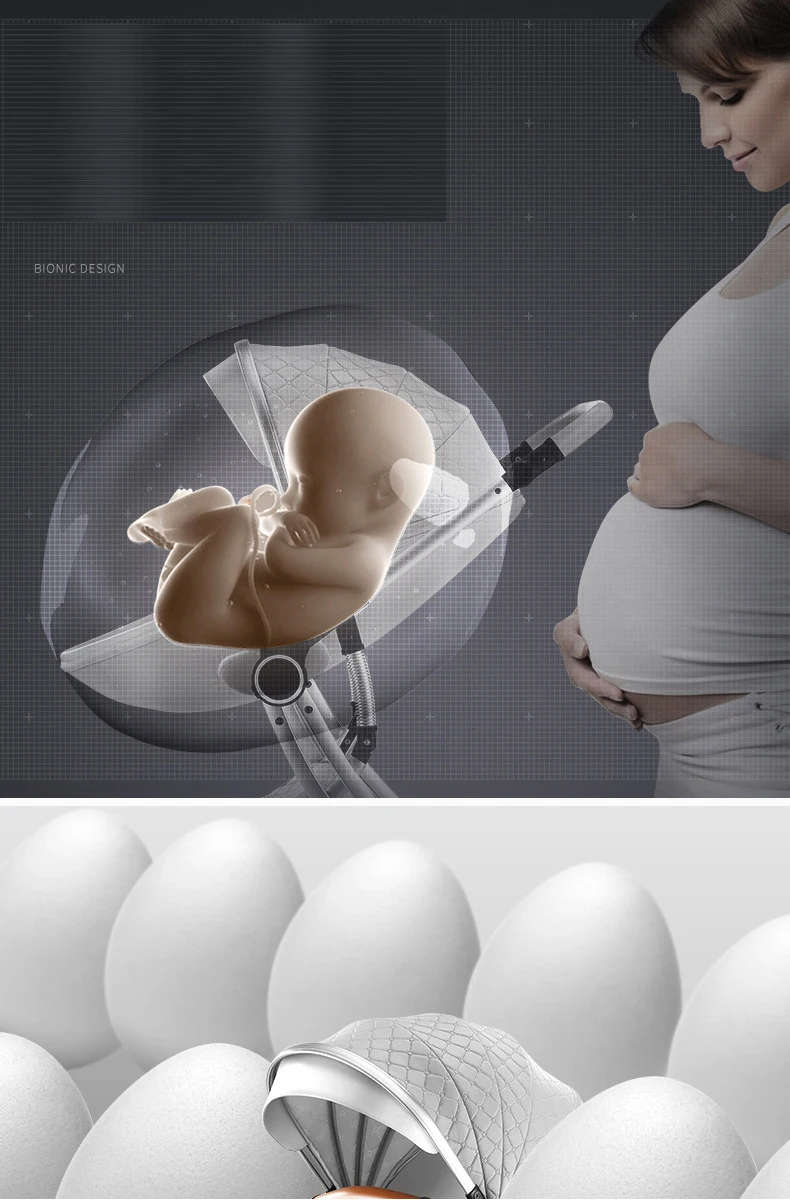 Baby Stroller High Landscape Carriage 2020 New 2 In 1 Infant Travel Pram Baby Carriage Portable Cart