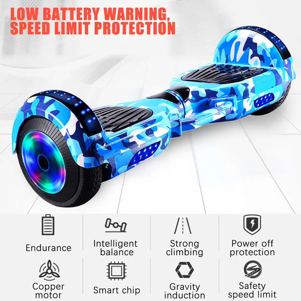 Hoverboard 6.5 inch  With Bluetooth Speaker ( Multi-color Only)