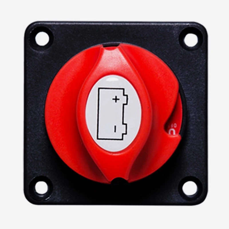 Battery Disconnect Switch 12V-48V Master Isolator Cut Off (On/Off) for Marine Boat Car Truck