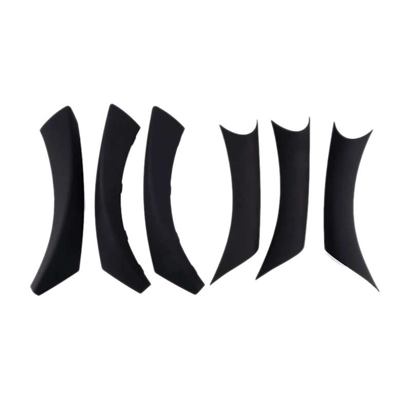 6Pcs Car Inner Door Handle Cover Trim Pull Grab Panel Handle for-BMW 3 Series E90 E91 2005-2012