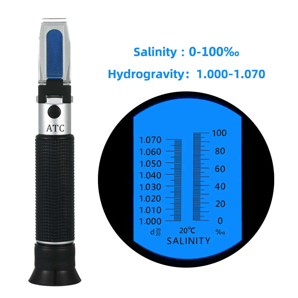 Refractometer for Aquarium Sea Salinity salt water