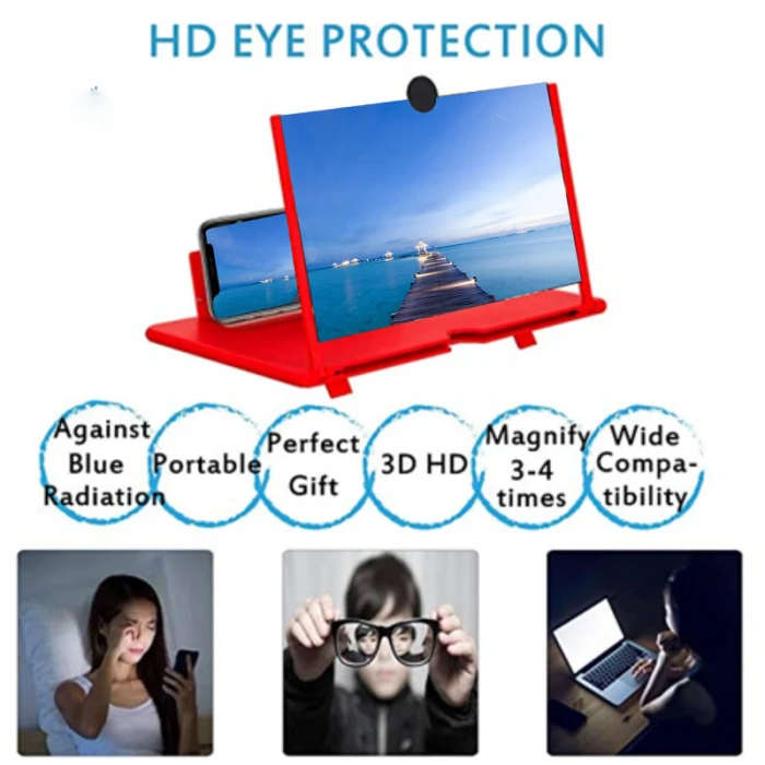 Mobile Phone 3D Video Amplifier