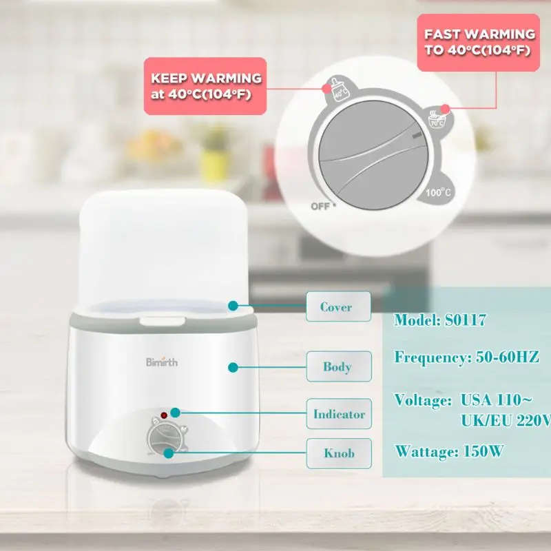 Bottle Sterilizer Baby Milk Food Bottle Warmer Baby Food