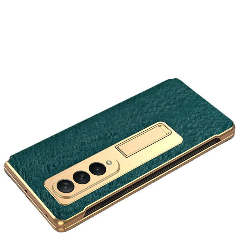 For Samsung Galaxy Z Fold3 5G Luxury PU Leather Mobile Phone Case For galaxy z fold3 z fol