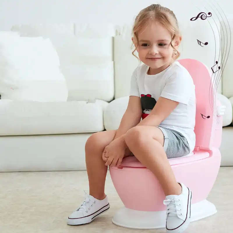 Music Fun Baby Toilet Training Potty [Pink]