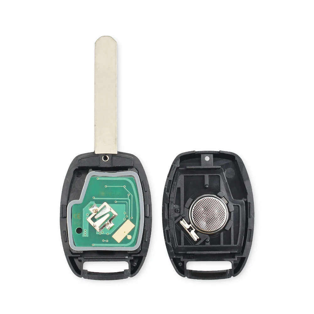 Car Entry Remote Key 3 Buttons 313.8Mhz With ID46 Chip Fob For Honda Accord Fit Civic Odyssey