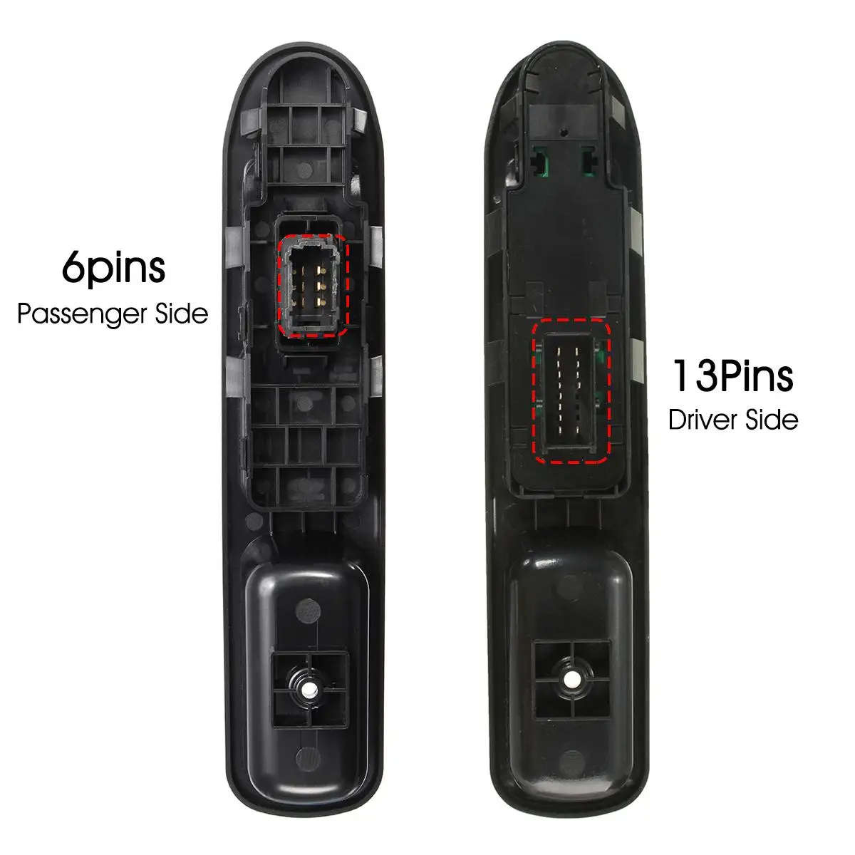 Driver Side Passenger Side Electric Power Window Control Switch for Peugeot 207 2007-2015