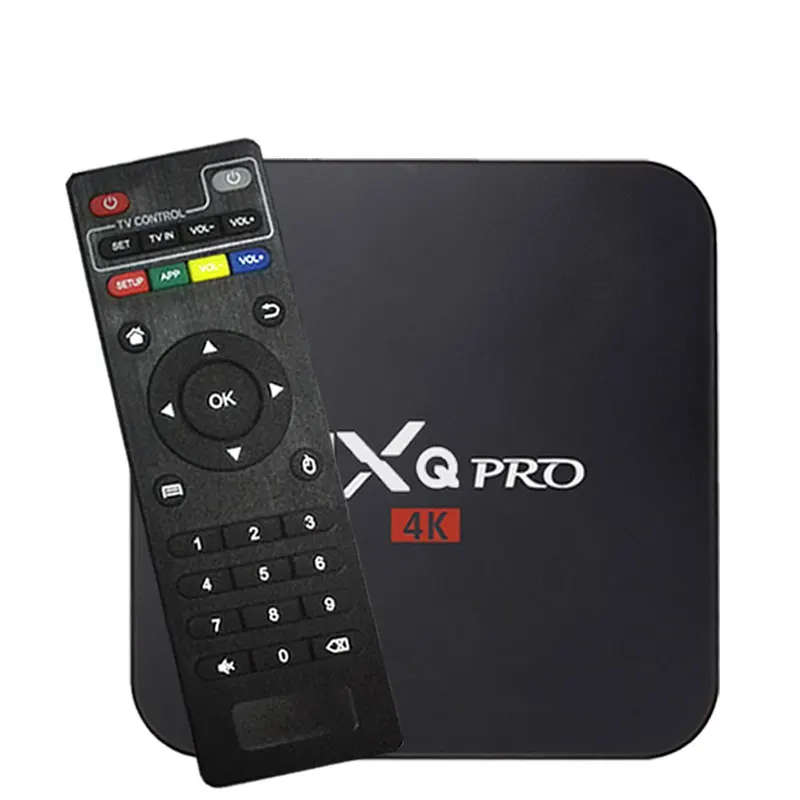 Latest MXQ PRO 4K Android TV Box with 5G WIFI+4GB RAM+64GB STORAGE