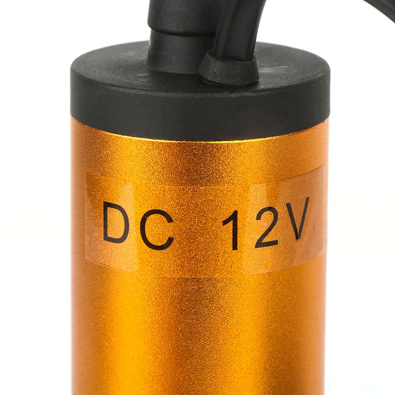 12V 24V DC Portable Mini Electric Submersible Pump Aluminum Alloy Shell for Diesel/Oil/Wat
