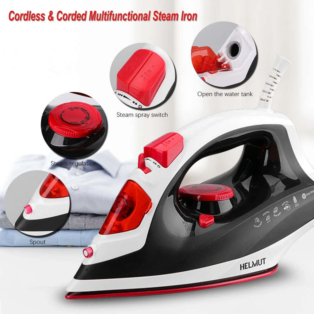 Electric steam iron [Helmut 2600W]