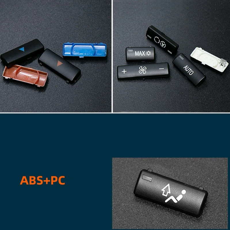 Car Air Conditioner a / C Control Panel Switch Button Key Cover for BMW E39 E53 525I 530I 540I