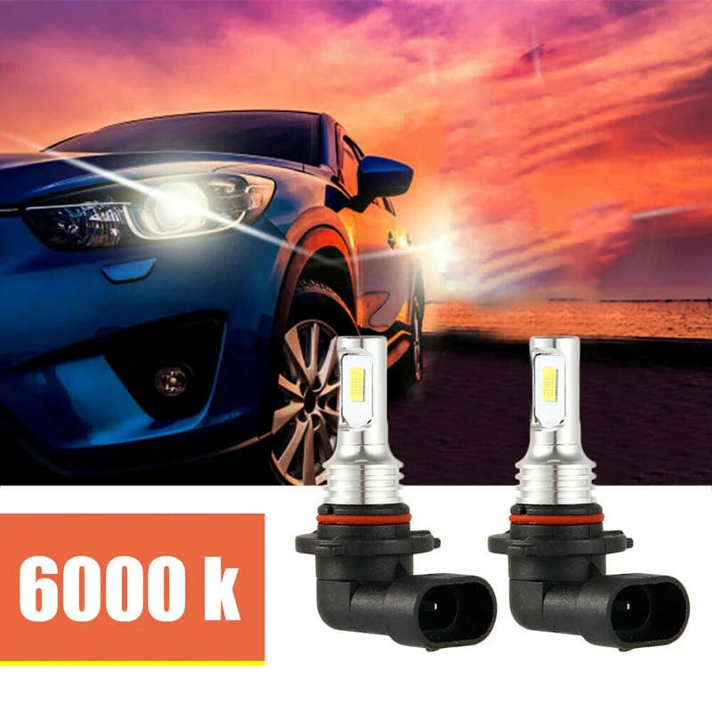 4X 9005 HB3 LED Headlight Bulbs Kit High-Beam 35W 4000LM 6000K White High Power