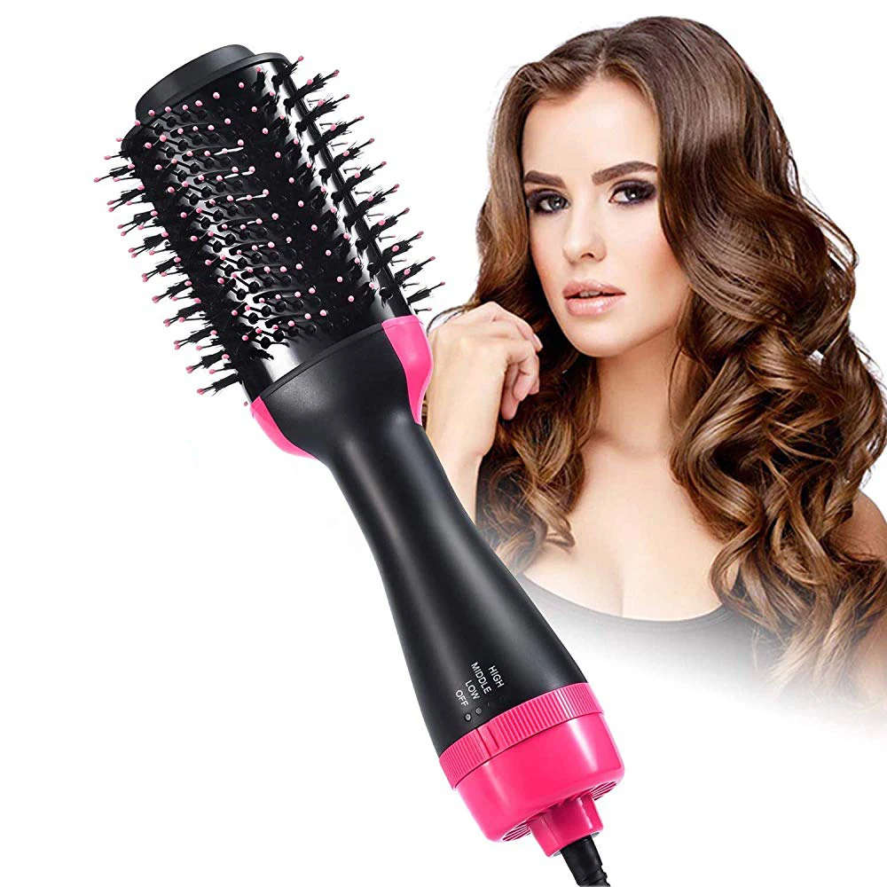 3-in-1 Hair Dryer, Volumiser & Styler with Ceramic Heater