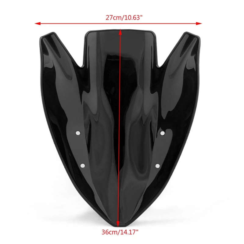 Motorcycle Windscreen Deflectors Windshield for Kawasaki Z1000 Z 1000 2003-2006
