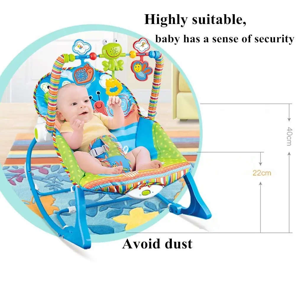 Toddler Baby Rocker( Blue)