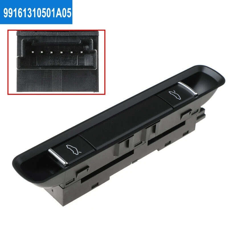 99161310501A05 Hood Decklid Release Switch Assembly for Porsche 911 Boxster 718 Cayman