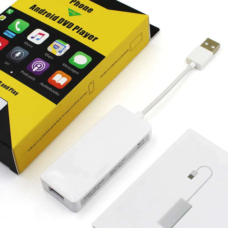 CarPlay Dongle for Android Car Navigation Radio Player IOS Apple Phone Auto USB Smart Link