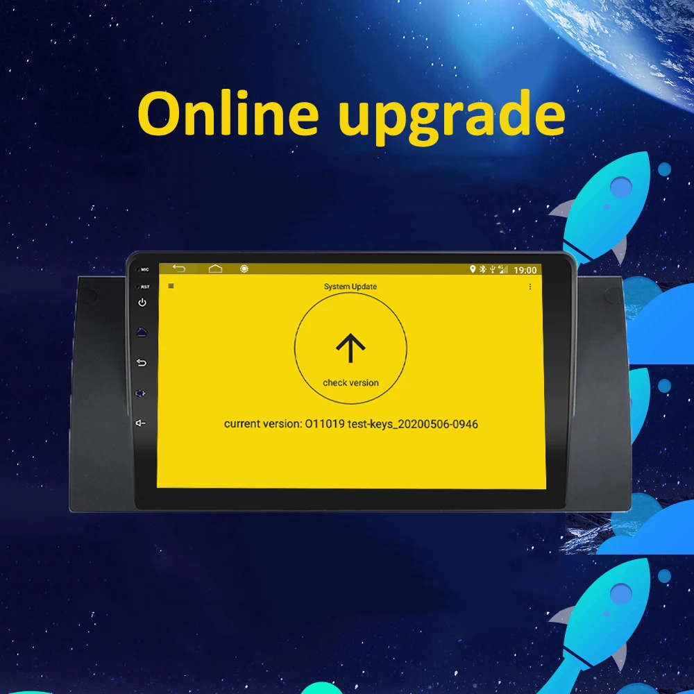 4G Android 8.1 2 din Car Auto Radio for BMW 5 E39 E53 X5 1995-06 Navigation AM GPS