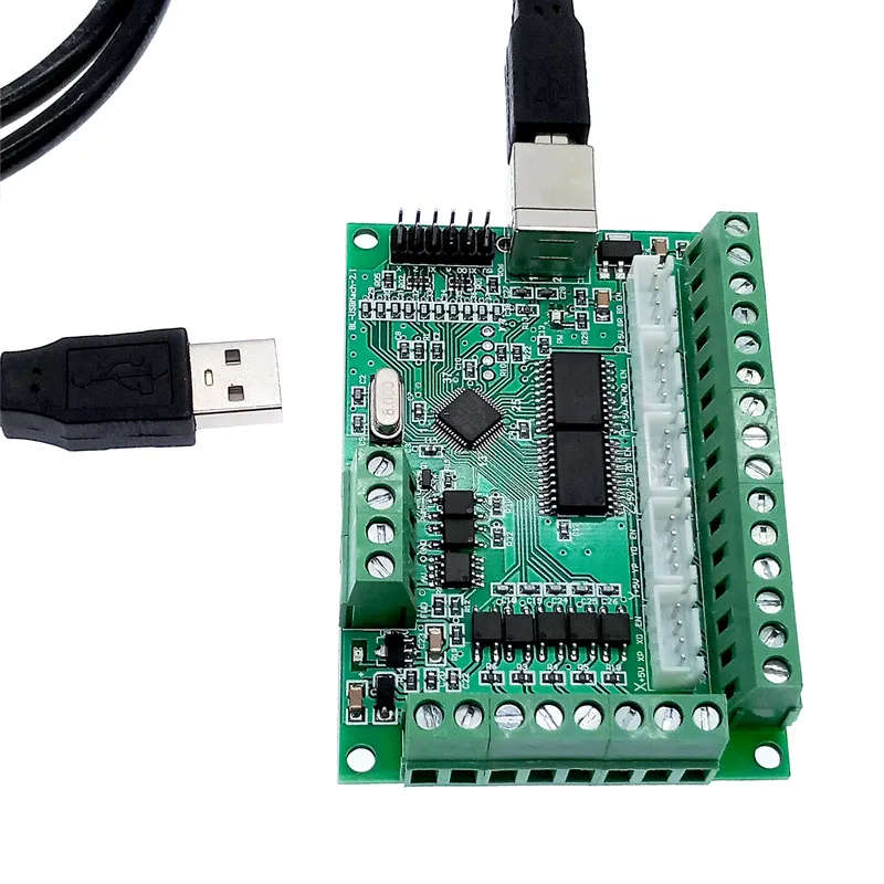 1pcs Driver board breakout board CNC USB MACH3 100Khz 5 axis interface driver motion cont