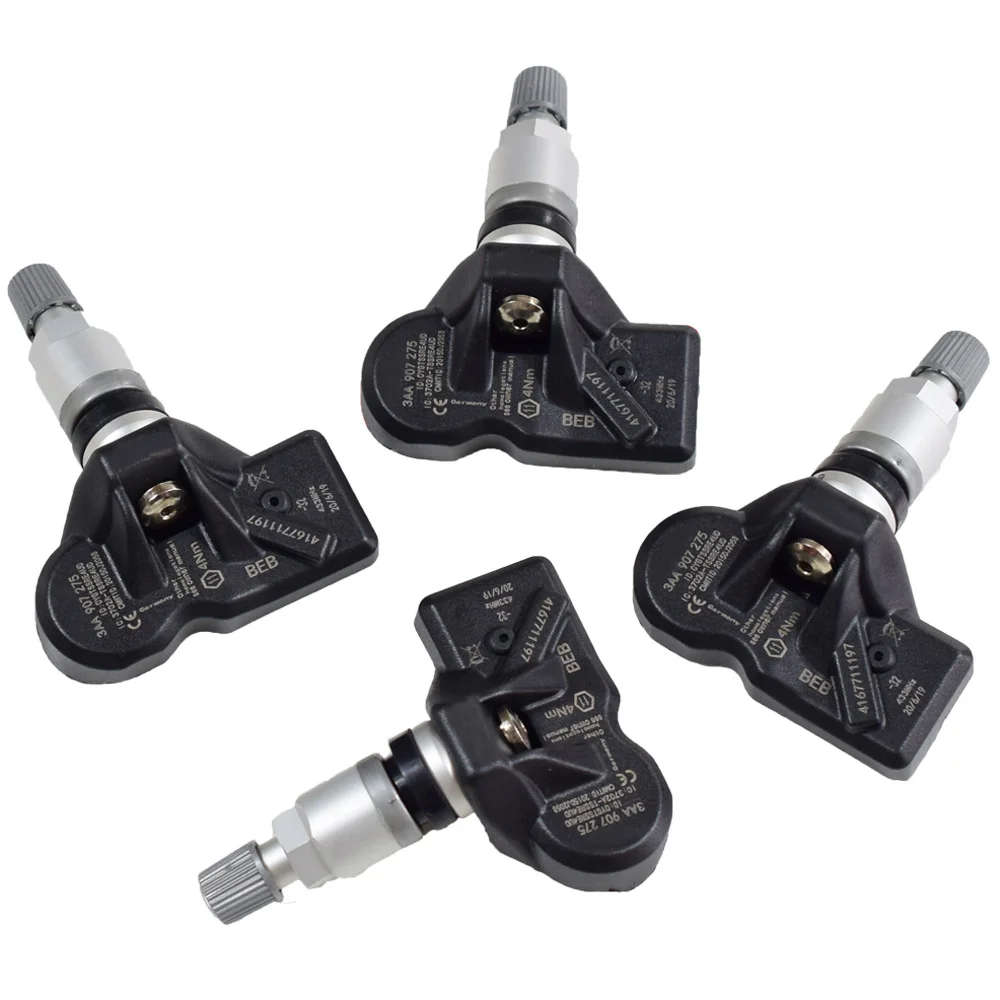 4Pcs TPMS Sensor Tire Pressure Sensor For VW CC Passat Tiguan Touran