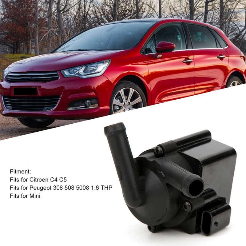 Turbo Electric Water Pump Without Bracket 9806790880 for Citroen C4 C5 Peugeot 308 508 5008