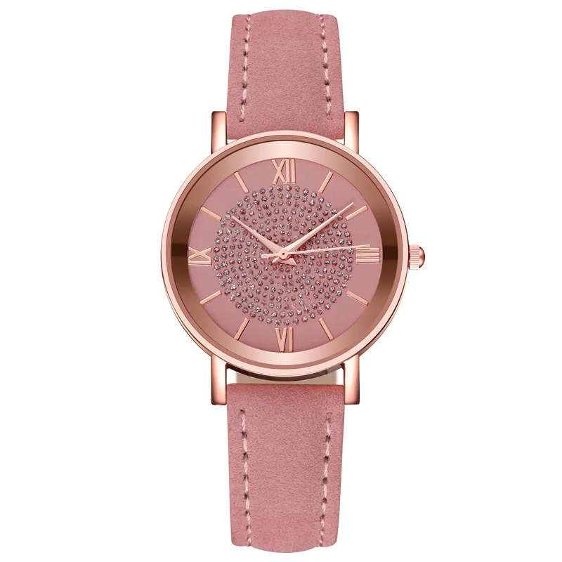 Sky Dial Watches for Women Fashion Watch - Pink
