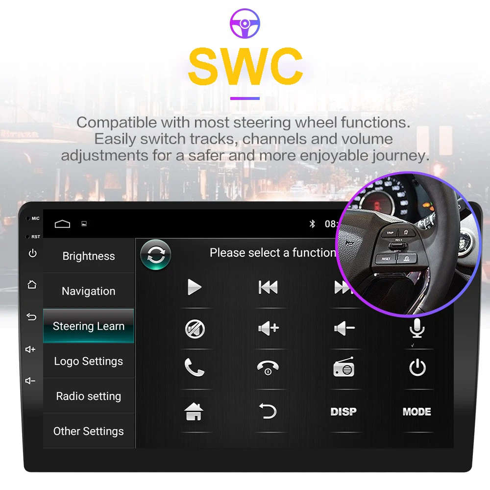 2Din Android 10 Car for HONDA JAZZ City 2002-07 Car Radio GPS Navigation WIFI RDS DSP IPS