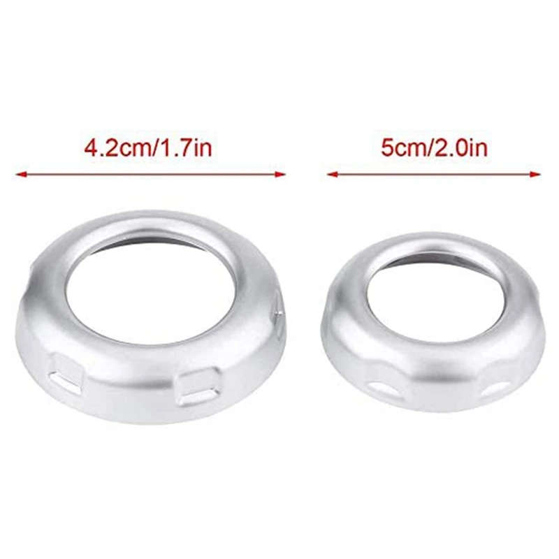 5 Pcs for Land Rover Discovery 4 LR4 Range Rover Sport Volume and Air Conditioning Knobs Trim
