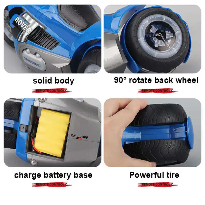 R/C Moto Rover Stunt Bike