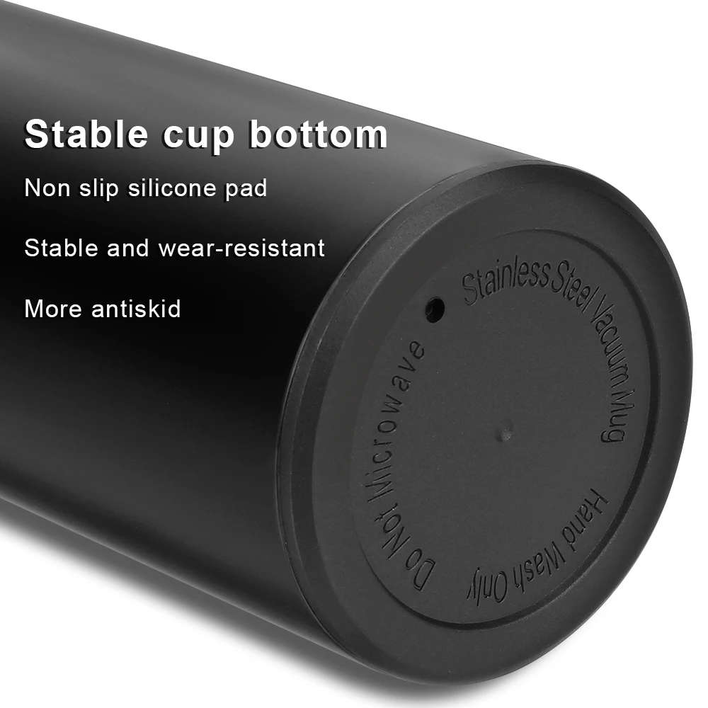 500ml Smart Water Bottle Stainless Steel