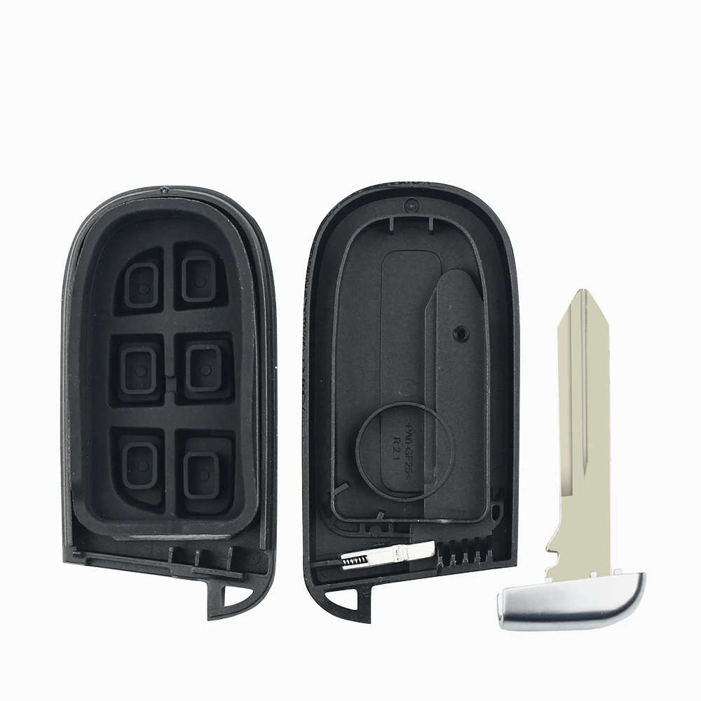 3/4/5 Buttons For RAM 1500 2500 3500 For Jeep Cherokee DODGE RAM Durango Remote Key Shell Case Fob