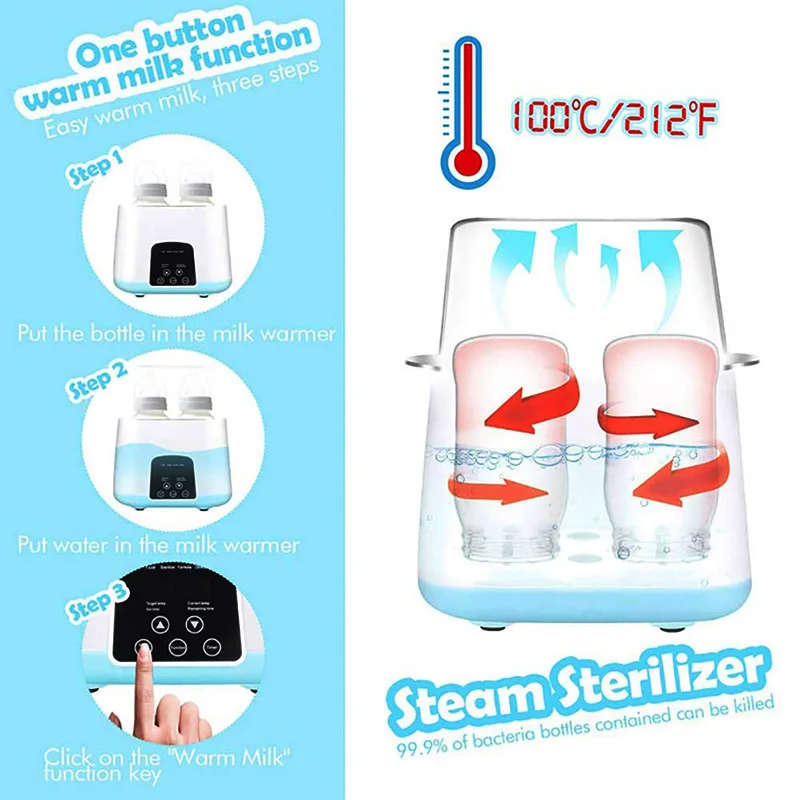 bottle warmer and sterilizer
