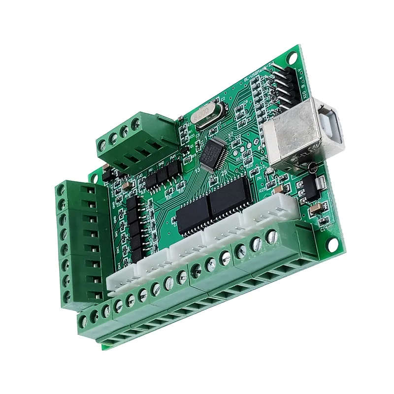 1pcs Driver board breakout board CNC USB MACH3 100Khz 5 axis interface driver motion cont