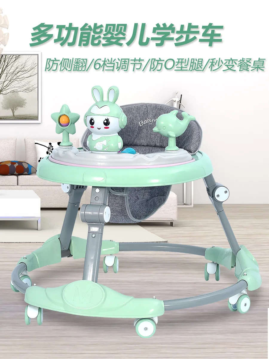 Multifunctional baby walker - Green