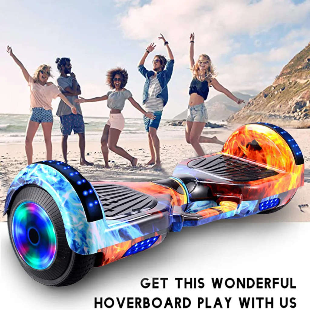 Easter Special 6.5" Hoverboard with Bluetooth Speaker , Led lights and
