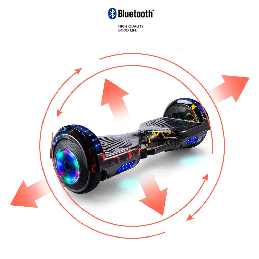 Variety of Colours | 6.5inch Hoverboard with Bluetooth Speaker and Led lights