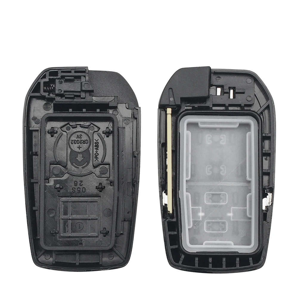 4 Buttons For Toyota Camry RAV4 Highlander Prado Corolla Rezi Crown Car Key Shell Blanks Case